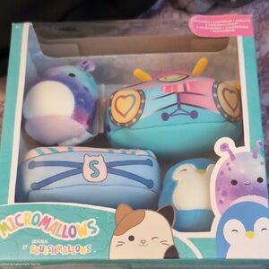 Squishmallows Micromallows Blue and Pink Set
